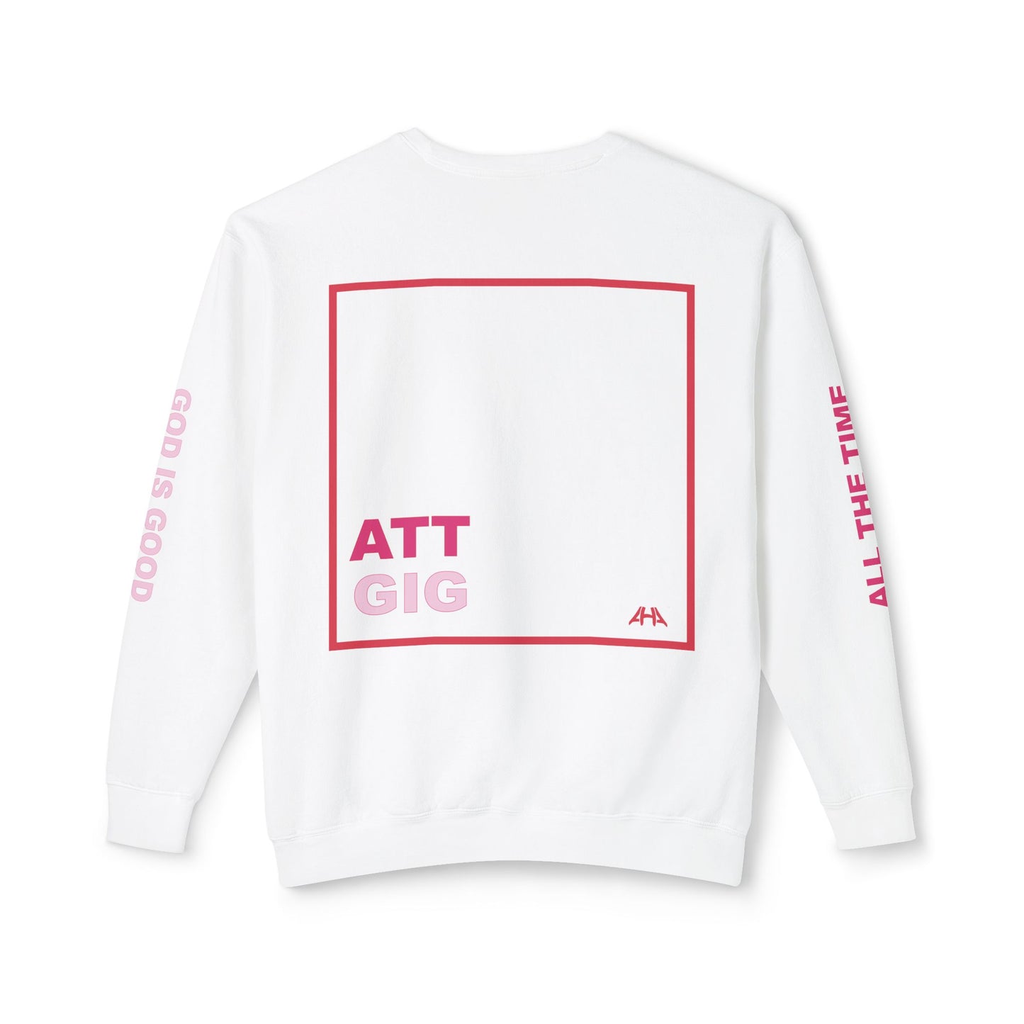 Red GIGATT/ATTGIG Lightweight Crewneck Sweatshirt