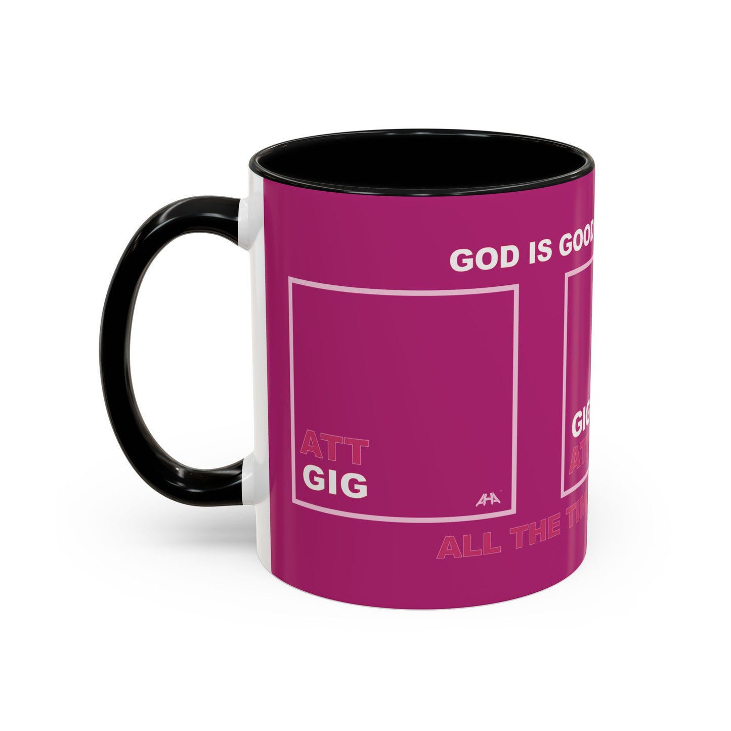 Light Pink GIG/ATT Accent Coffee Mug (11, 15oz)