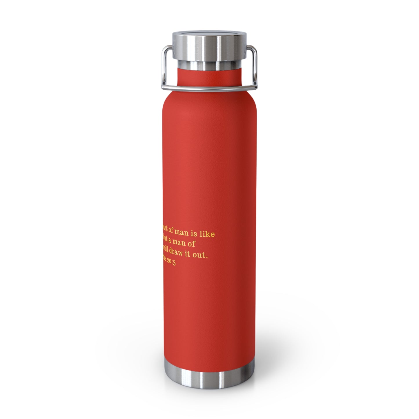 Scripture of Purpose Copper Bottle