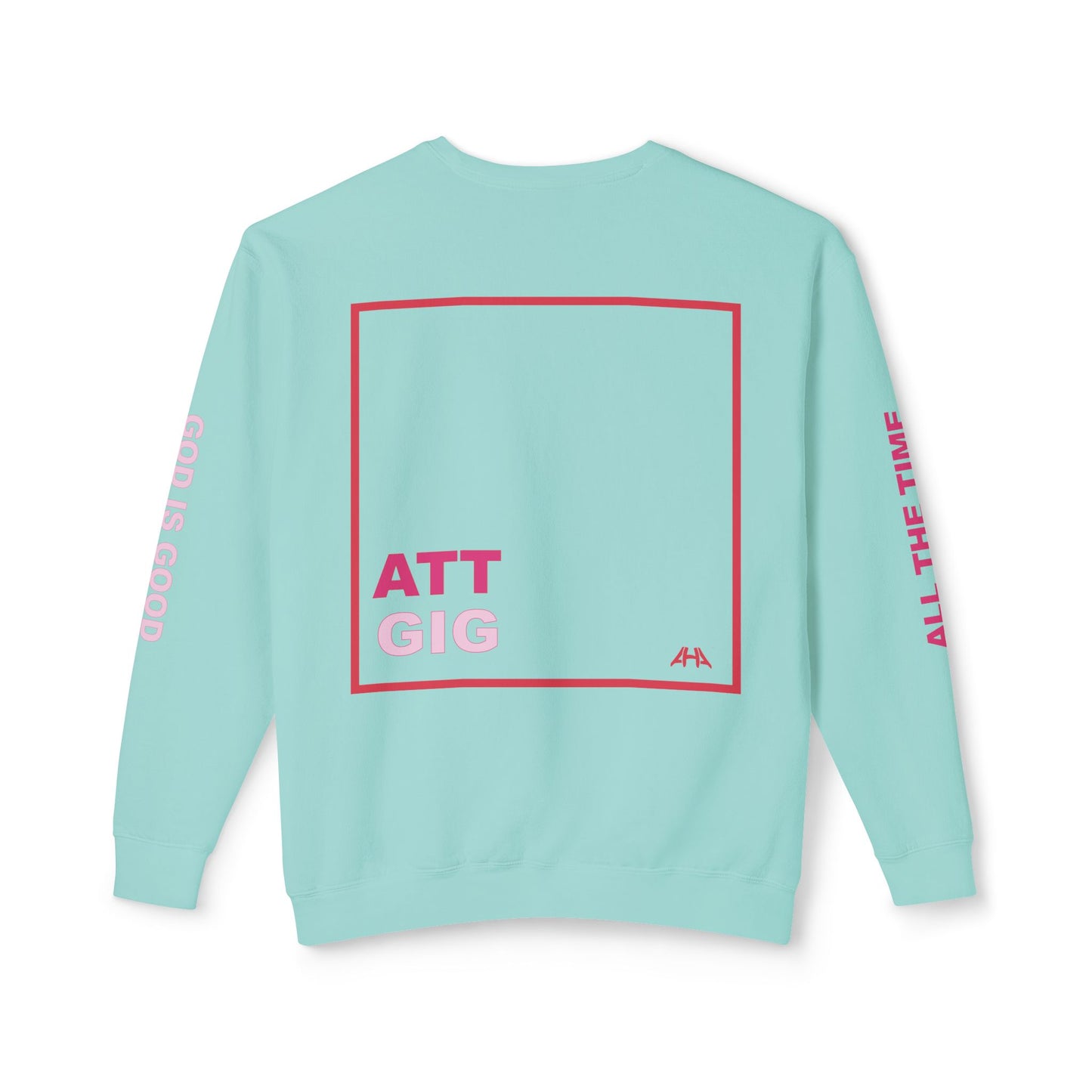Red GIGATT/ATTGIG Lightweight Crewneck Sweatshirt