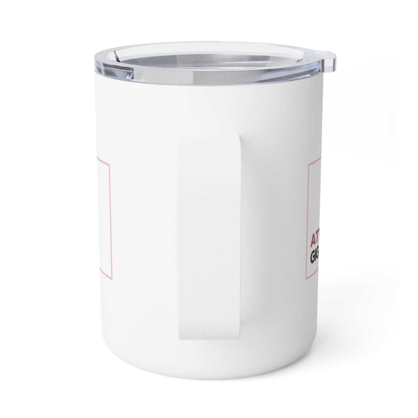 White GIGATT/ATTGIG Insulated Mug