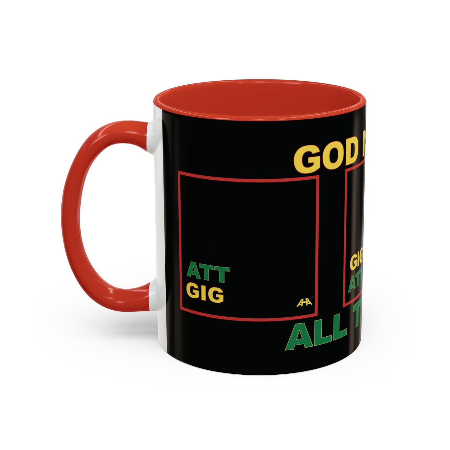 Black GIG/ATT Accent Coffee Mug (11, 15oz)