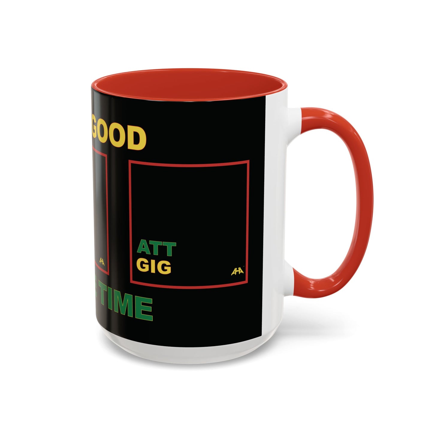 Black GIG/ATT Accent Coffee Mug (11, 15oz)