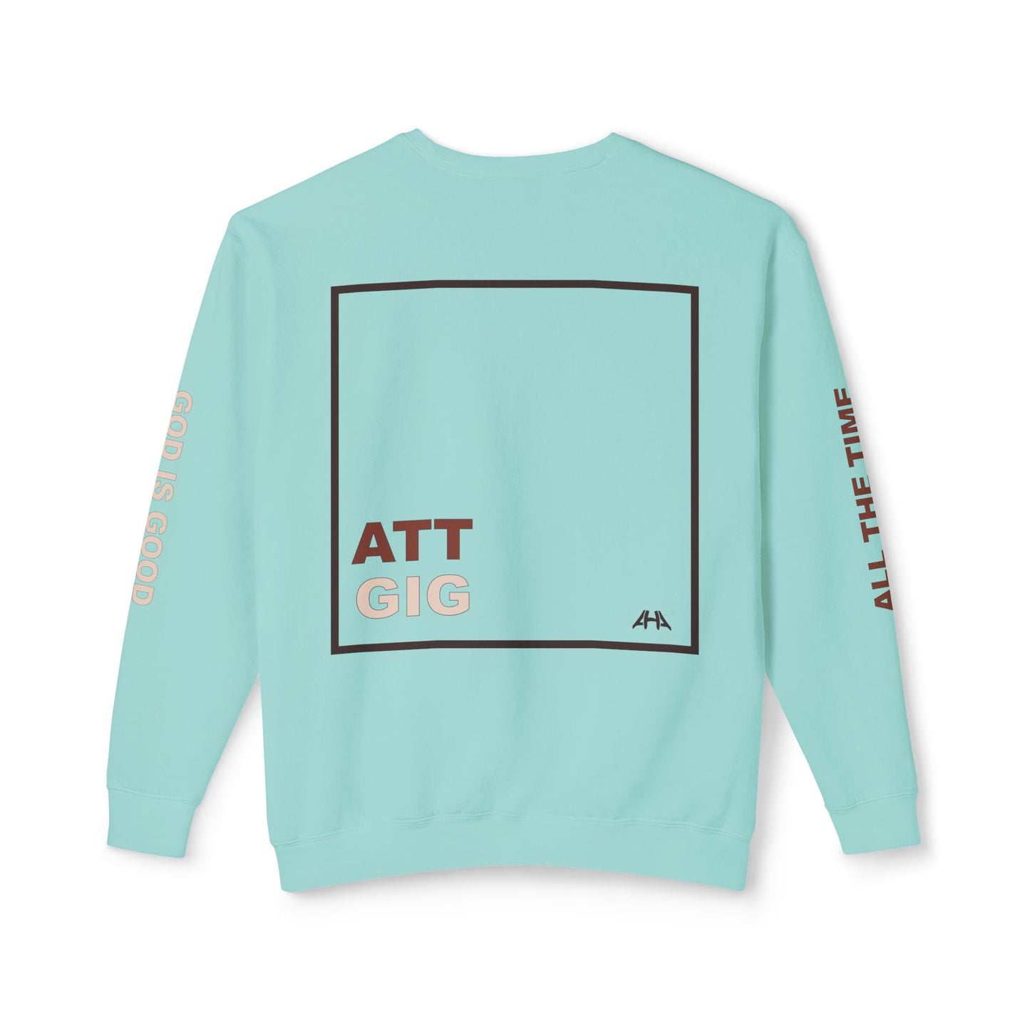 Chocolate GIGATT/ATTGIG Lightweight Crewneck Sweatshirt