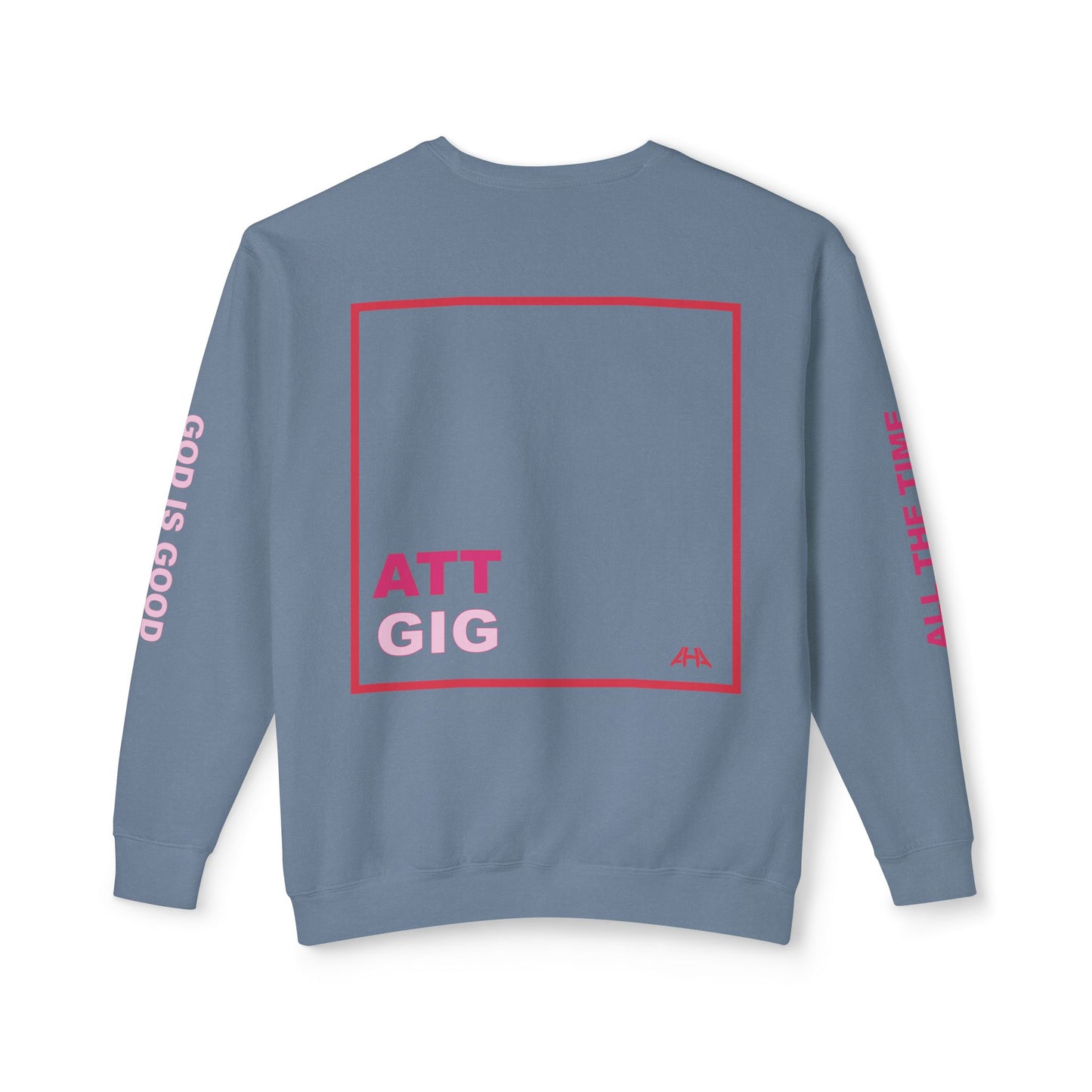 Red GIGATT/ATTGIG Lightweight Crewneck Sweatshirt