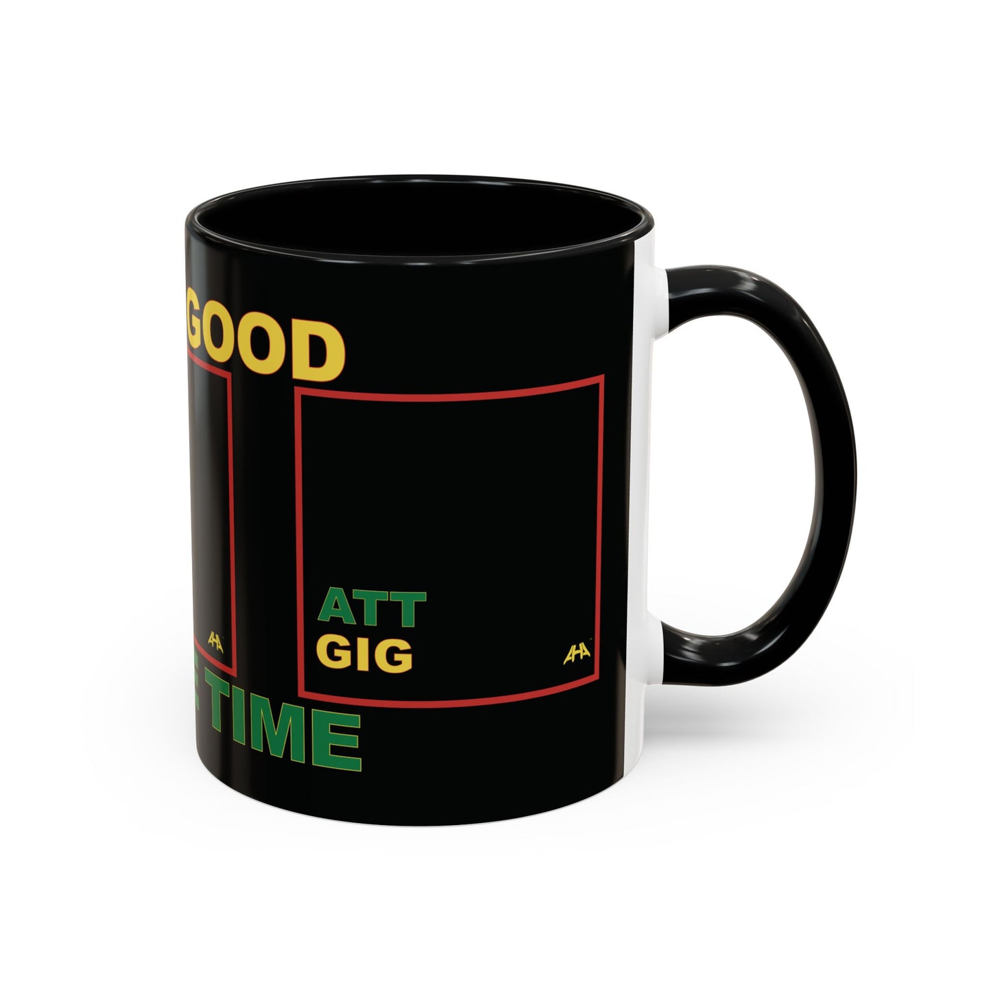 Black GIG/ATT Accent Coffee Mug (11, 15oz)