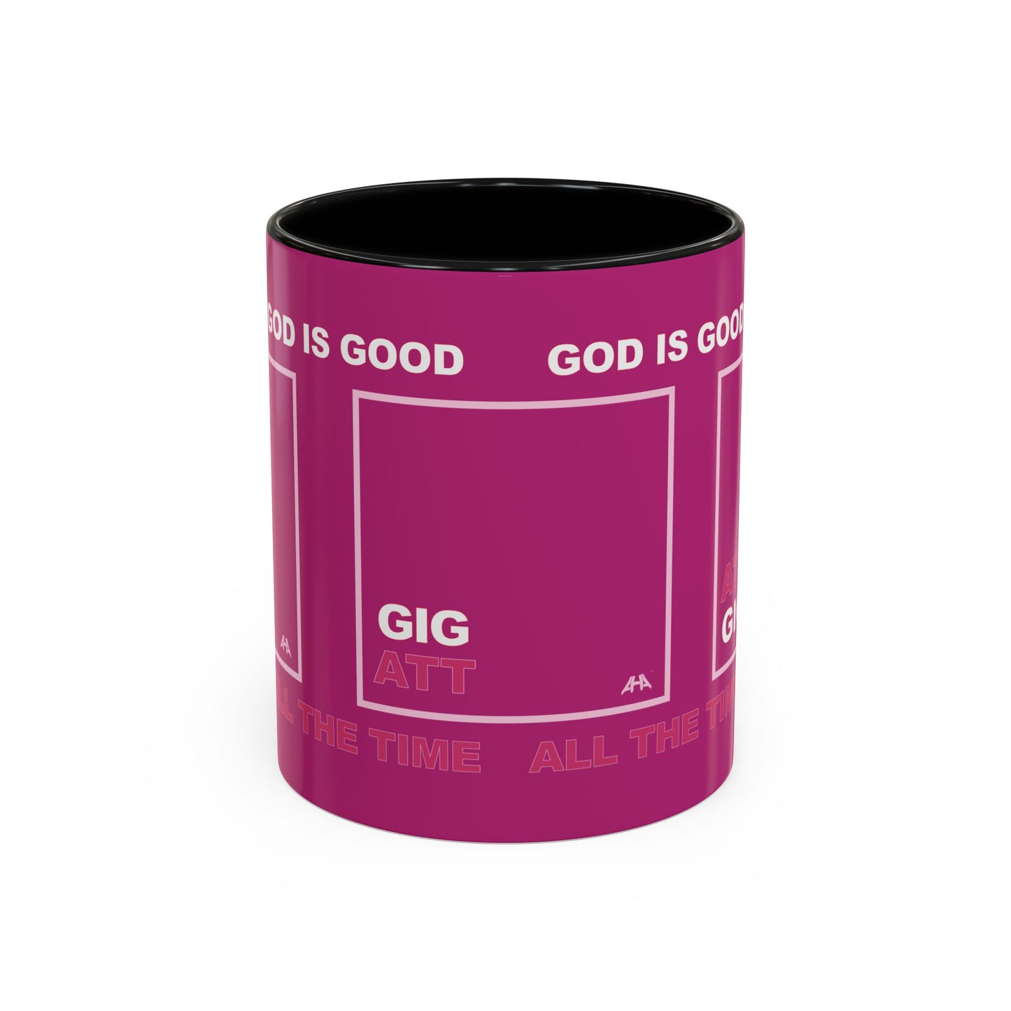 Light Pink GIG/ATT Accent Coffee Mug (11, 15oz)