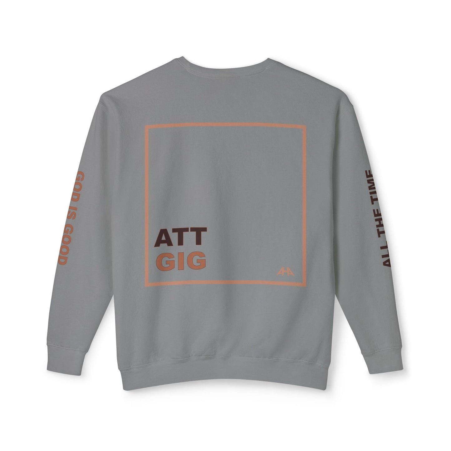 Taupe GIGATT/ATTGIG Lightweight Crewneck Sweatshirt