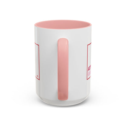 Red GIG/ATT Accent Coffee Mug (11, 15oz)