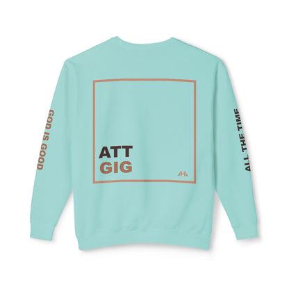 Taupe GIGATT/ATTGIG Lightweight Crewneck Sweatshirt