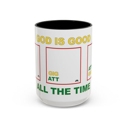 White GIG/ATT Accent Coffee Mug (11, 15oz)