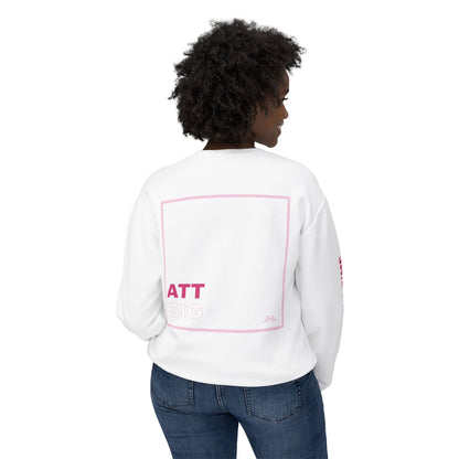 Light Pink GIGATT/ATTGIG Lightweight Crewneck Sweatshirt