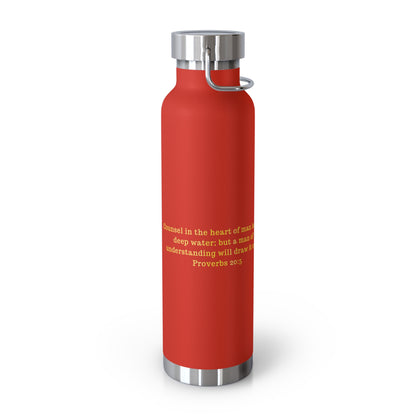 Scripture of Purpose Copper Bottle