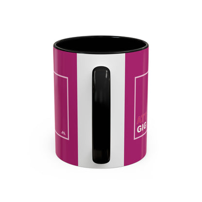 Light Pink GIG/ATT Accent Coffee Mug (11, 15oz)