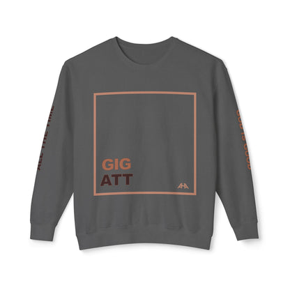 Taupe GIGATT/ATTGIG Lightweight Crewneck Sweatshirt