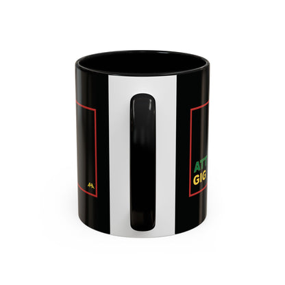 Black GIG/ATT Accent Coffee Mug (11, 15oz)