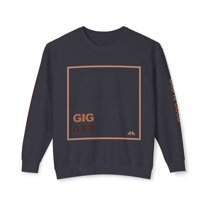 Taupe GIGATT/ATTGIG Lightweight Crewneck Sweatshirt