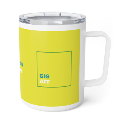 Yellow GIGATT/ATTGIG Insulated Mug