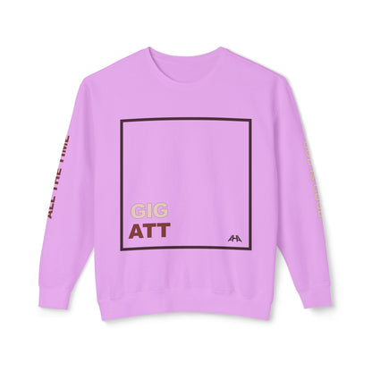 Chocolate GIGATT/ATTGIG Lightweight Crewneck Sweatshirt