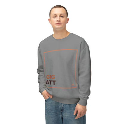 Taupe GIGATT/ATTGIG Lightweight Crewneck Sweatshirt