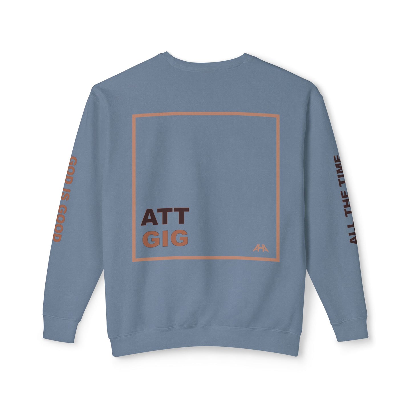 Taupe GIGATT/ATTGIG Lightweight Crewneck Sweatshirt