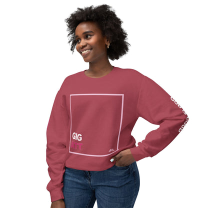 Light Pink GIGATT/ATTGIG Lightweight Crewneck Sweatshirt