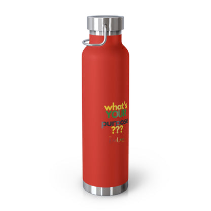 Scripture of Purpose Copper Bottle