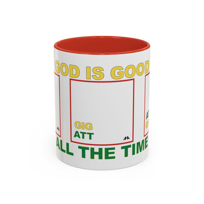 White GIG/ATT Accent Coffee Mug (11, 15oz)