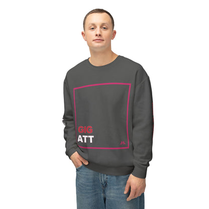 Deep Pink GIGATT/ATTGIG Lightweight Crewneck Sweatshirt