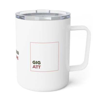 White GIGATT/ATTGIG Insulated Mug
