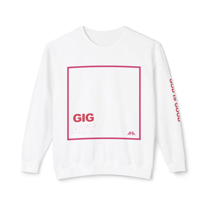 Deep Pink GIGATT/ATTGIG Lightweight Crewneck Sweatshirt