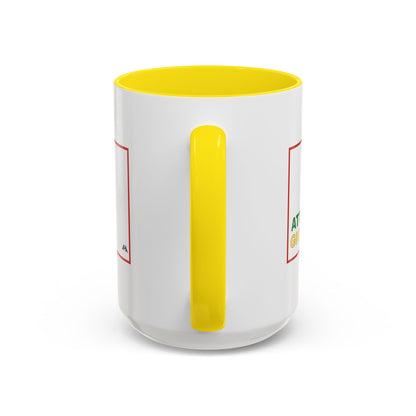 White GIG/ATT Accent Coffee Mug (11, 15oz)
