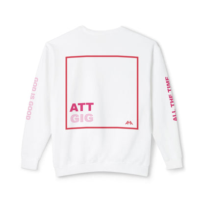 Red GIGATT/ATTGIG Lightweight Crewneck Sweatshirt