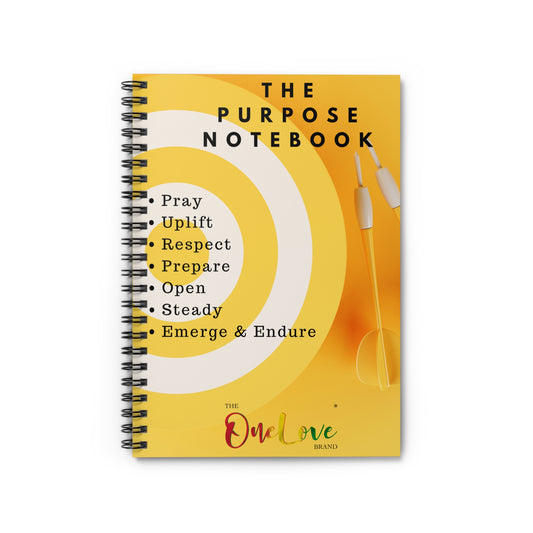 "The PURPOSE" Spiral Notebook