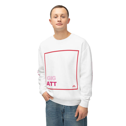 Red GIGATT/ATTGIG Lightweight Crewneck Sweatshirt