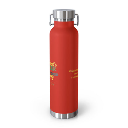 Scripture of Purpose Copper Bottle