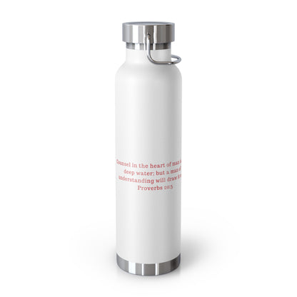 Scripture of Purpose Copper Bottle